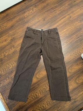 GAP Men's Dark Brown Chino Pants